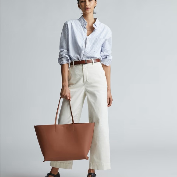 Everlane The Day Market Tote in Cognac - Picture 6 of 7